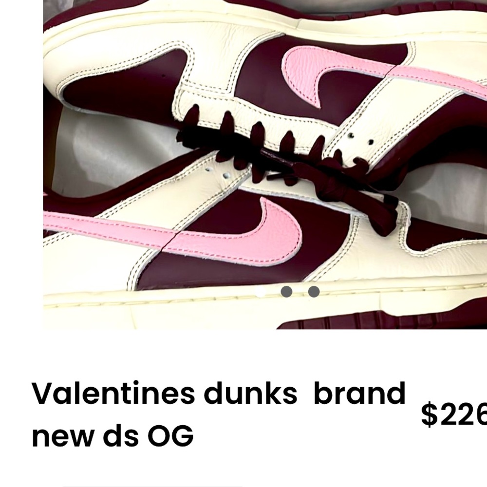 Brand new DS valentine dunk